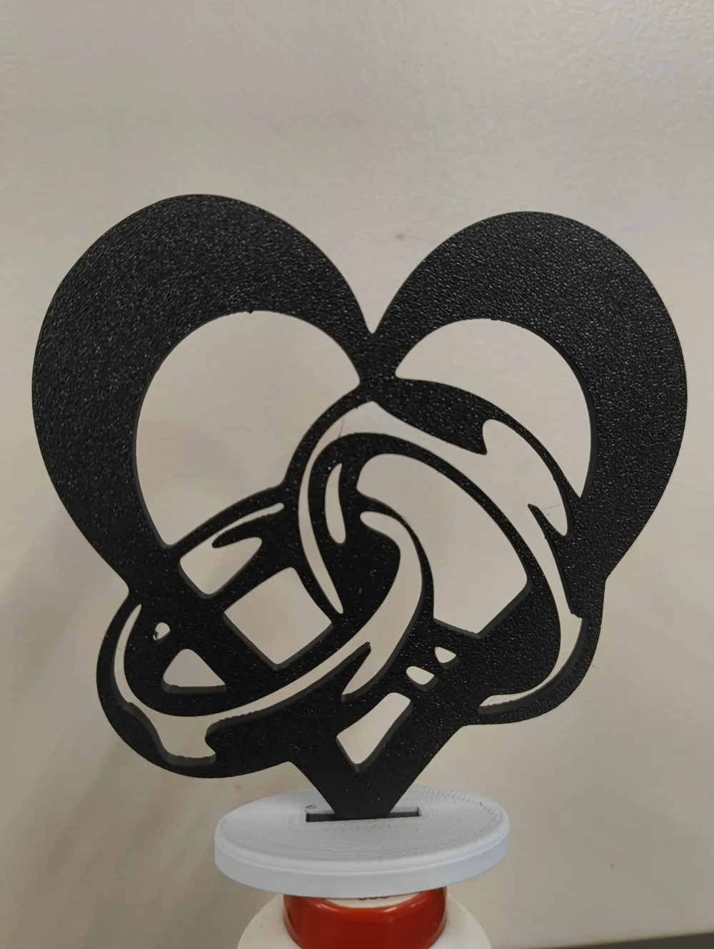 rings in heart - Free 3D Print Model - MakerWorld
