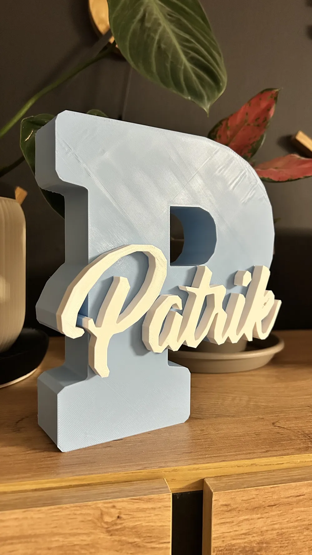 Home decoration with name Patrik - Letter P - Free 3D Print Model ...