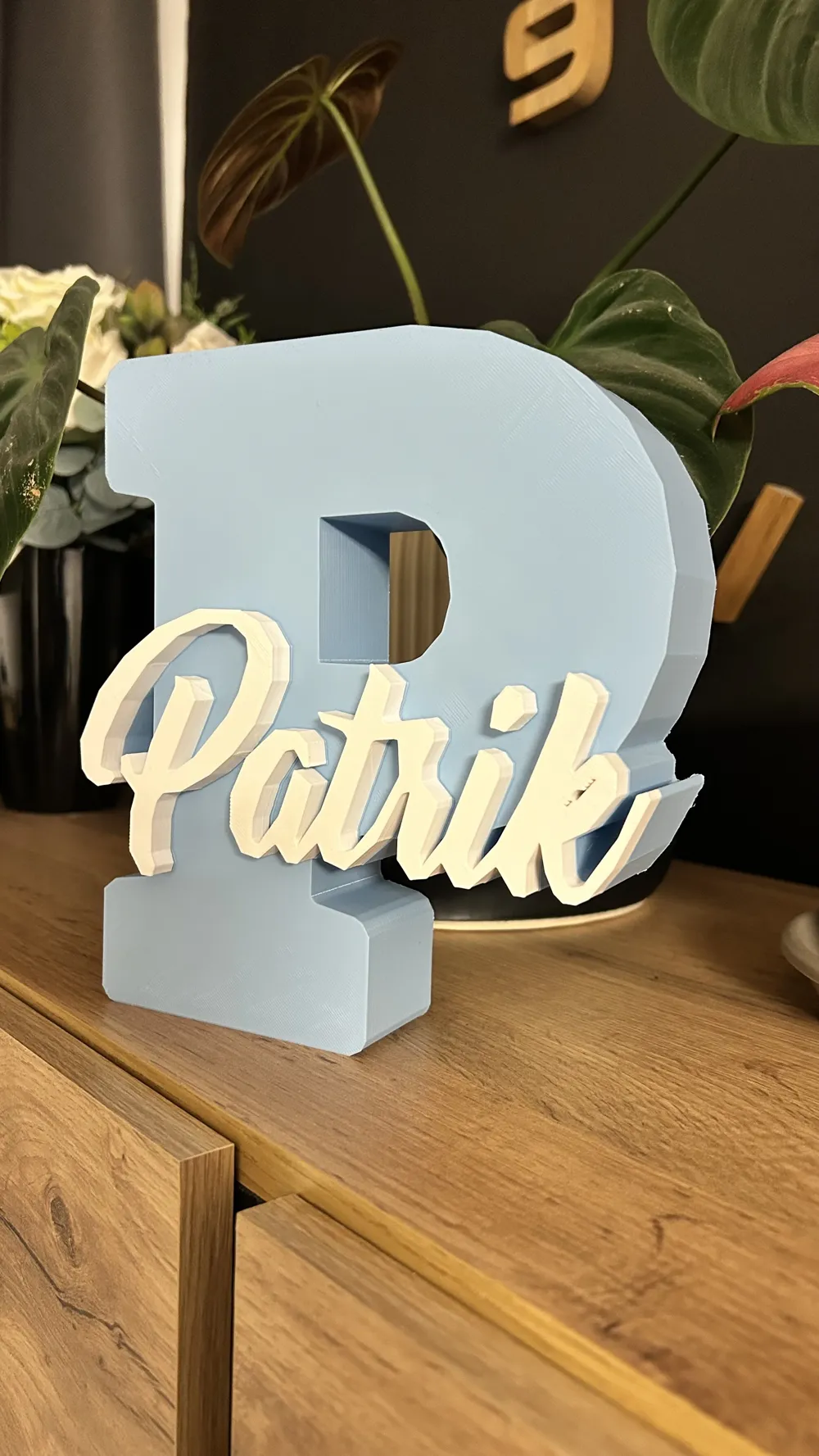 Home decoration with name Patrik - Letter P - Free 3D Print Model ...