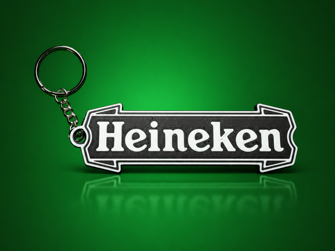 Heineken keychain