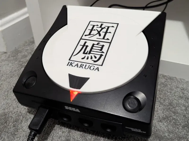 Ikaruga Dreamcast Lid
