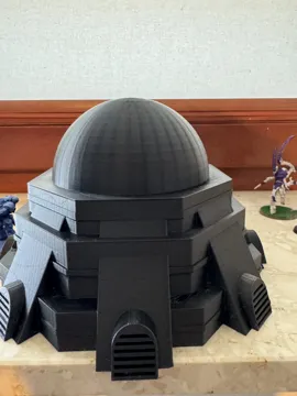 Escenografía en miniatura: Wargaming terrain - Large Planet defence Cannon — vista de referencia 3