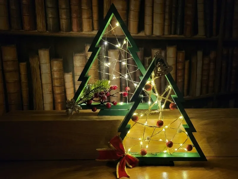 Christmas Tree - Fairy Light Decor (Or Gift)