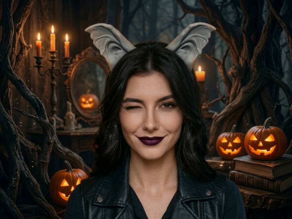 Bat Ears Headband | Halloween Costume Accessory - 1