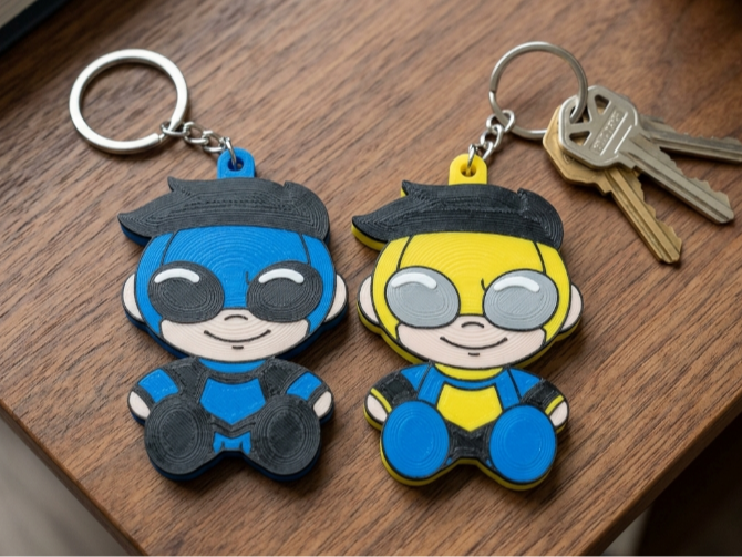 Chaveiro Mark Grayson Invencível Chibi