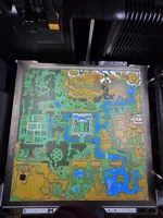 298mm x 298mm; sized for H2C print bed