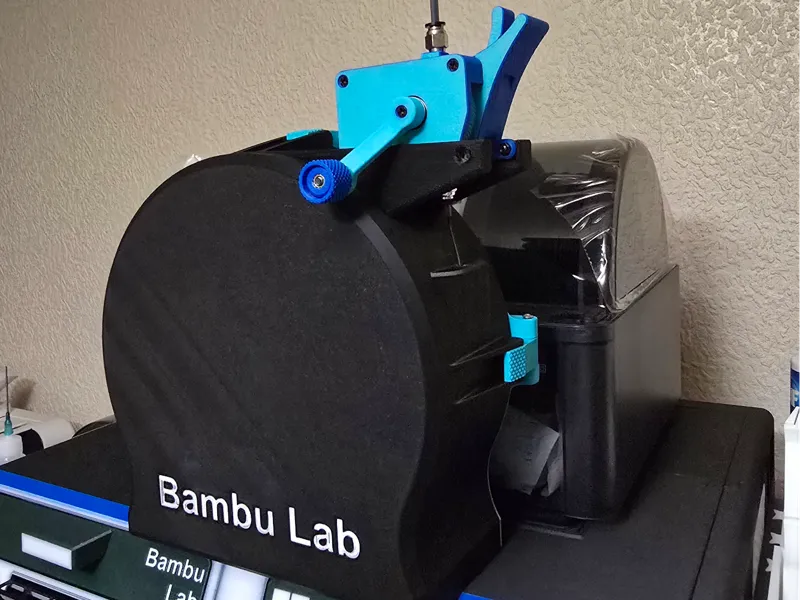 External Spool Holder with Manual fila Feeder Base