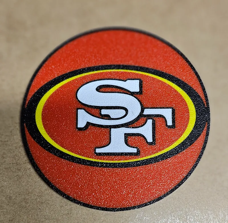 San Francisco 49s Coaster