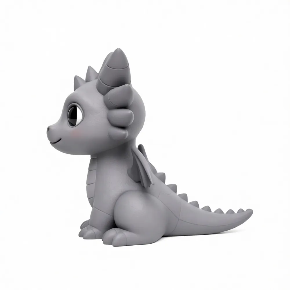 Cute baby dragon - Free 3D Print Model - MakerWorld