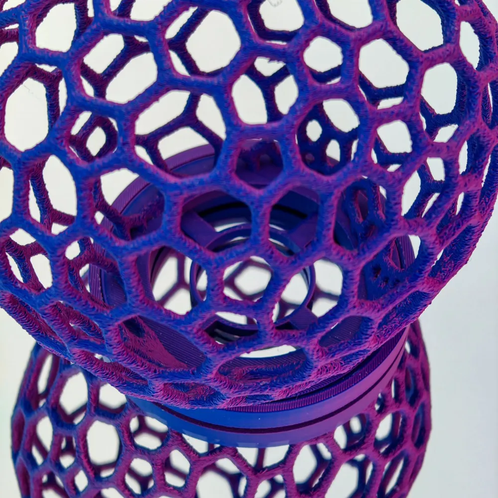 Fungi Lamp.01.Clathrus caeruleus by Dedalo 3D - MakerWorld