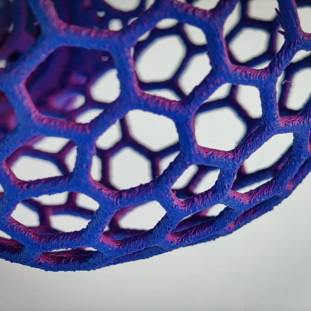 Fungi Lamp.01.Clathrus caeruleus by Dedalo 3D - MakerWorld