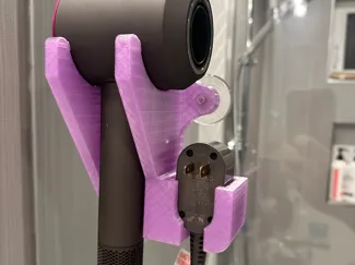 Dyson Hairdryer Mount