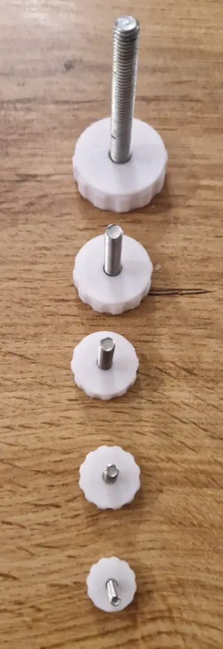 Raendel Schraubenkopf mit Clip 