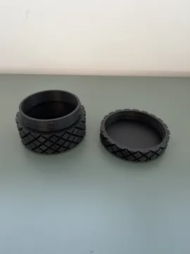 Caja o estuche: Threaded Container V4 - Design 2 — vista de referencia 5