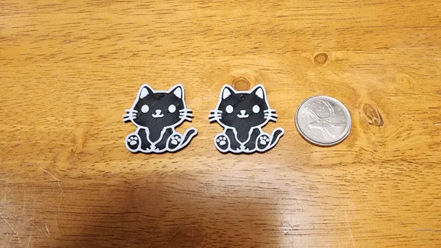 Kitty earrings (2 colors)