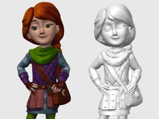 Leyla from Dragons: Rescue Riders