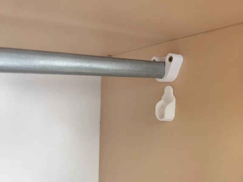 clothes rail bracket