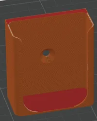 !holder with 1 screw hole!, 0.2mm layer, 3 walls, 10% infill