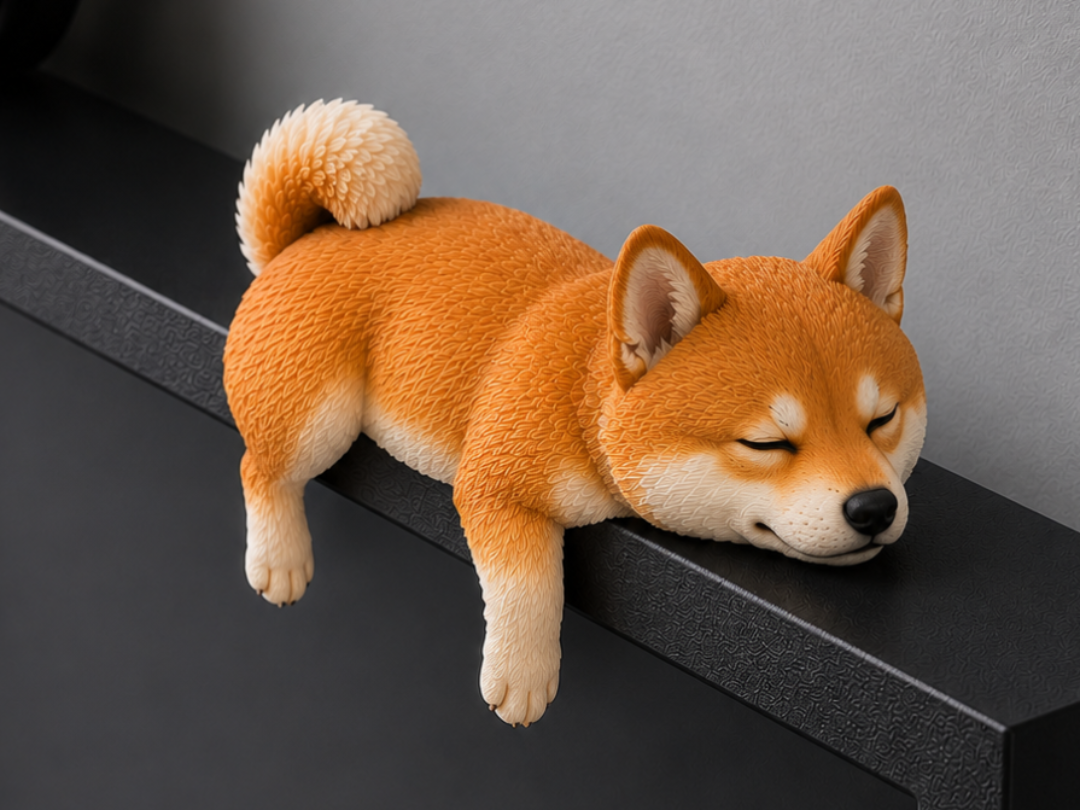 Sleepy Shiba Inu-Monitor Pet 