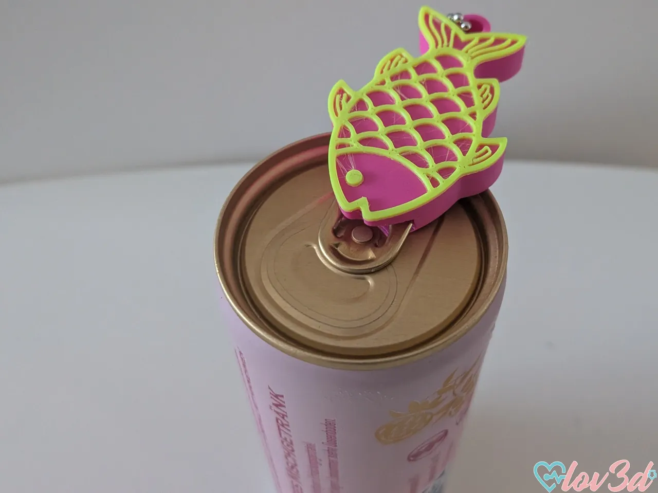 Fish Can Tab Opener & Nailsaver view 2