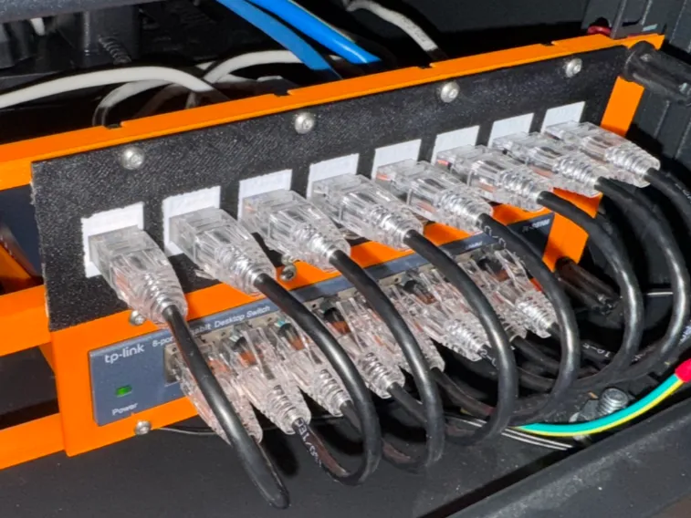 Keystone mounts for modular rack system