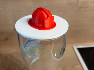 Firefighter Beer Glass Cover