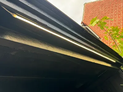 COB LED strips 10mm profiles (at 90 degree)