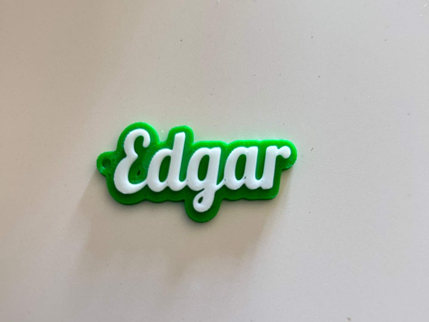 Edgar name keychain