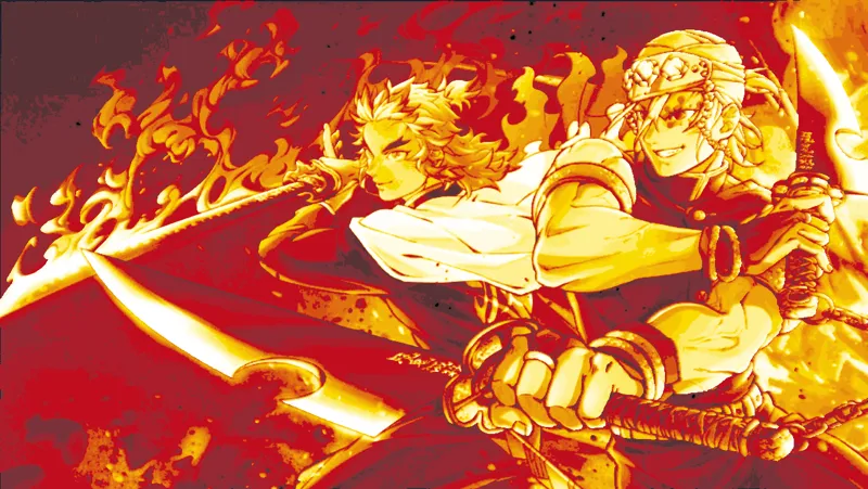Demon Slayer(鬼滅)_Rengoku&Uzui_HueForge