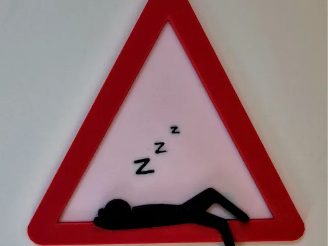 Do Not Disturb Sleeping Sign