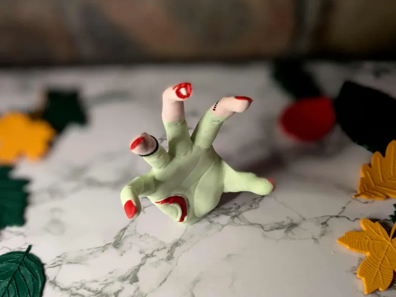 Severed Hand - Zombie Hand - No Supports