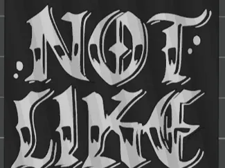 Not Like Us Keychain