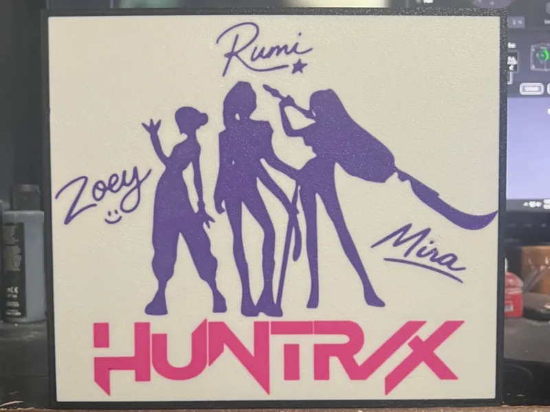 KPop Demon Hunters Huntrix Lightbox