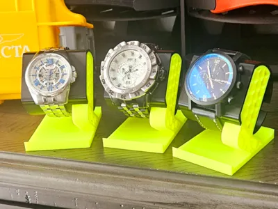 Large Face Watch Stand w/ TPU Insert, Invicta