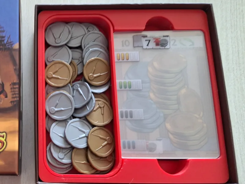 Insert boite de jeu "Les Bâtisseurs - Antiquité"