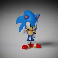 Figurine Sonic à peindre — photo 5