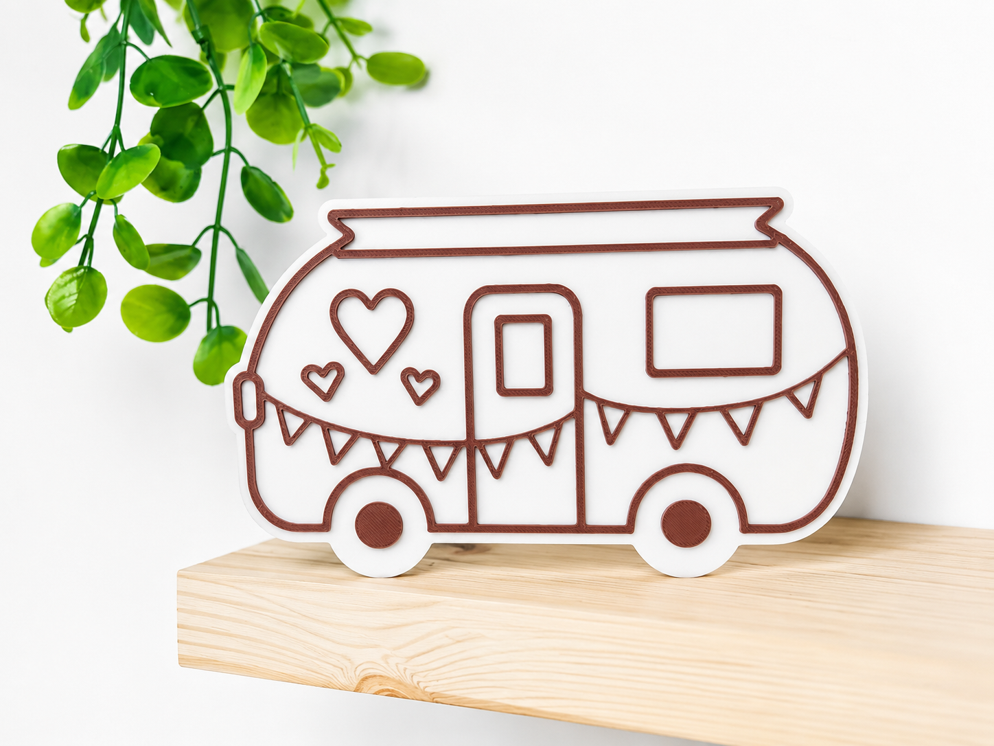 Camping Wohnwagen Deko | Mehrfarbiger 3D-Druck AMS