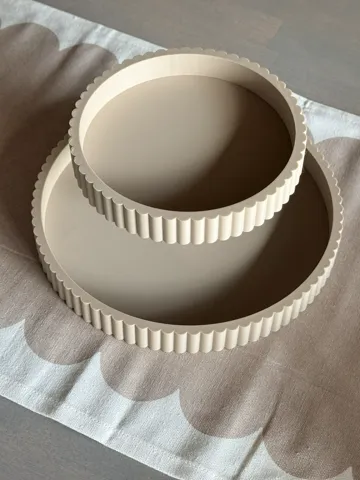 Soporte: Two-Tier Scalloped Serving Stand — vista de referencia 2