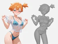 Figurine Misty en bikini — photo 1