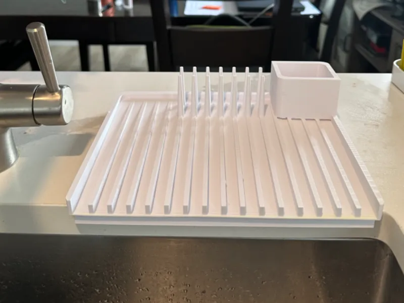 Kitchen Sink Organizer & Drying (Undermount sink)
