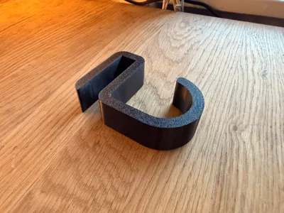 Headphone holder for IKEA BOAXEL, 18mm