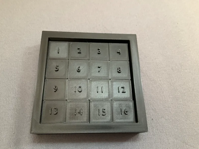 4x4 slider puzzle
