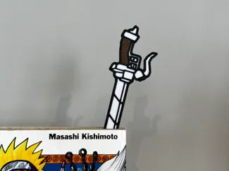 Attack on titan sword bookmark