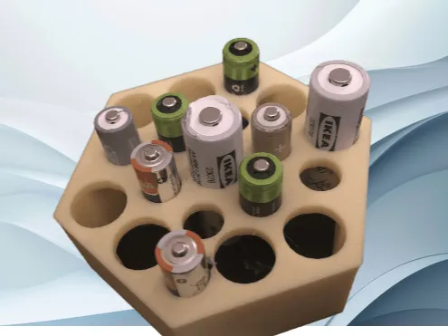 Simple battery holder