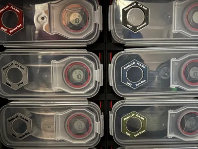 Magnetic  Labels SKROAM Containers | Reusable Tags