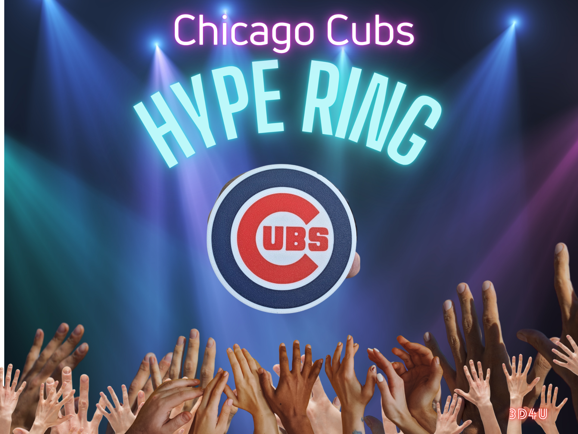 CHI Cubs Hype Ring 