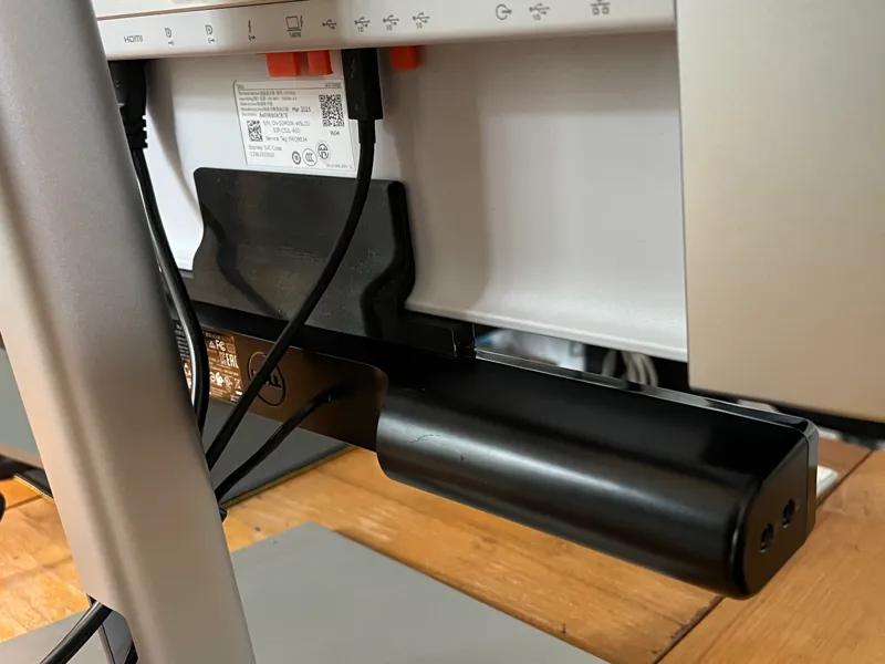 Dell U2725 soundbar AC511 mount