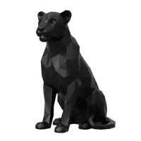 Sculpture décorative de lionne low poly — photo 6