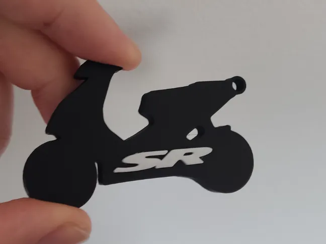 Aprilia SR keychain