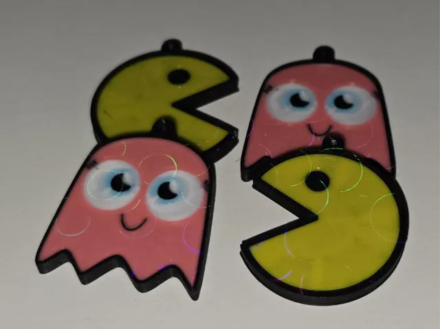 Pacman Earrings